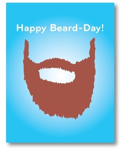 Happy Beard-Day Greeting Card