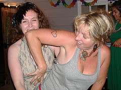 Jenny's cousin, Sonny grabbing her boob while dancing