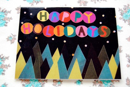 Happy Holidays Card from Glademade