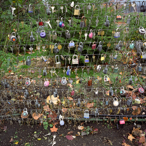 Fence by Railroad Parcel, Ashland, Oregon by Jeffrey Krolick