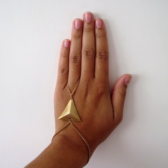 Triangle Bracelet pinned by Amanda