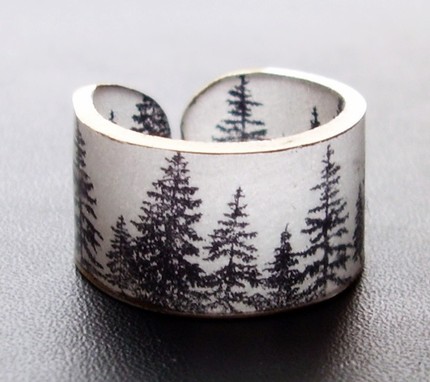 Trees Ring from Dillon Designs