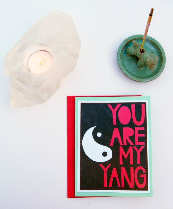 You Are My Yang Greeting Card